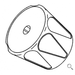 Top Cover Locking Knob 437879